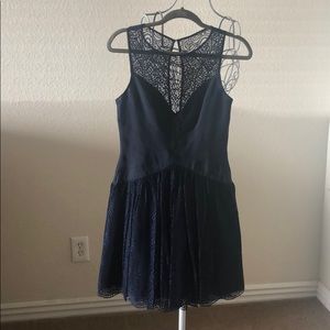 Blue dress